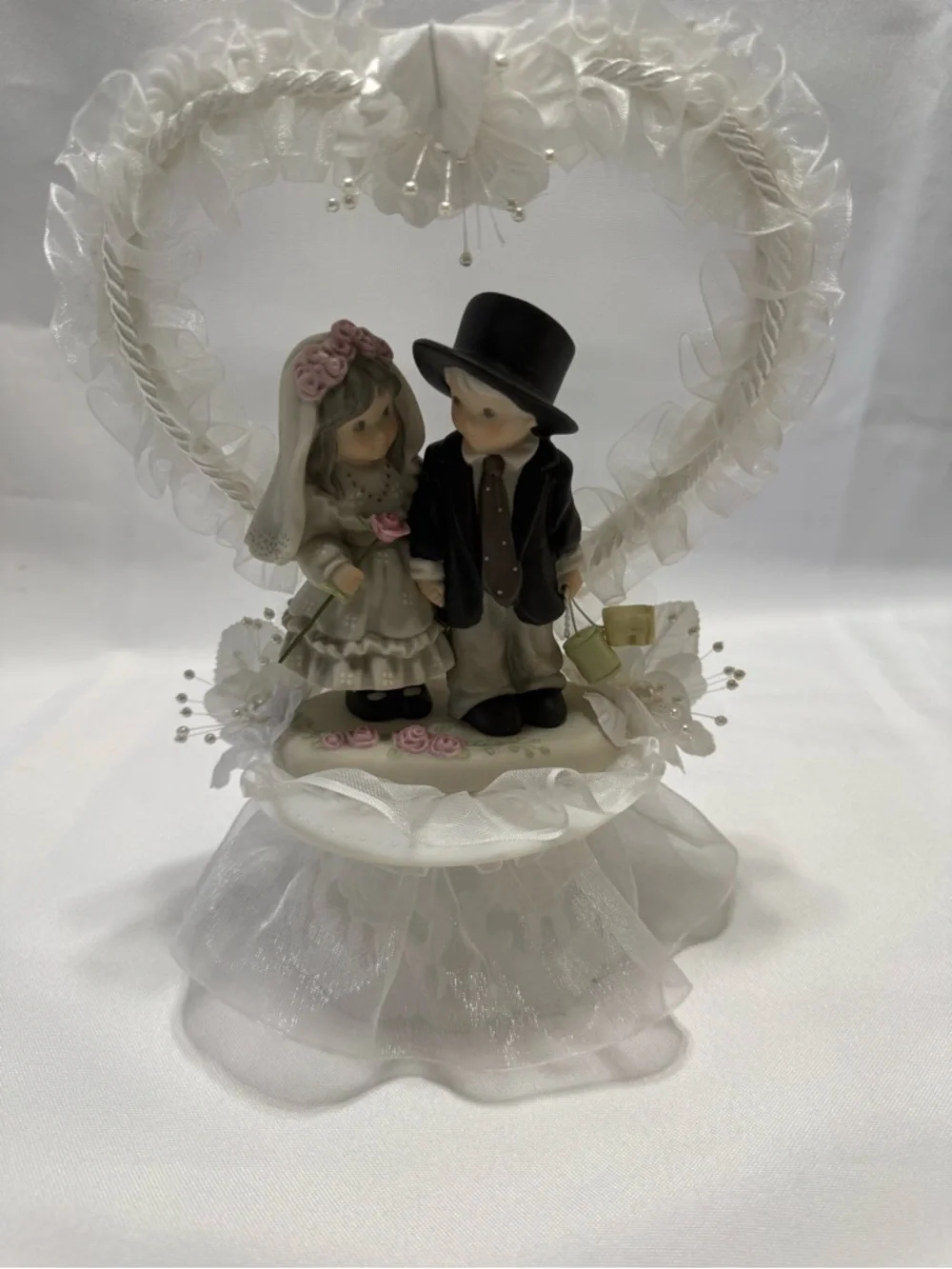 Vintage Wedding Cake Topper